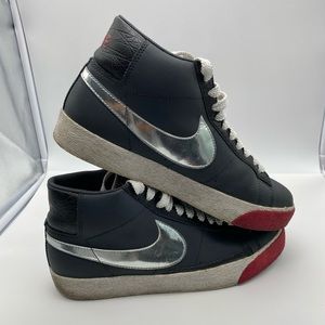 Blazer High - Silver - Size 8.5